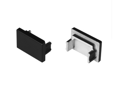 Заглушка SL-SLIM15-H10 BLACK глухая