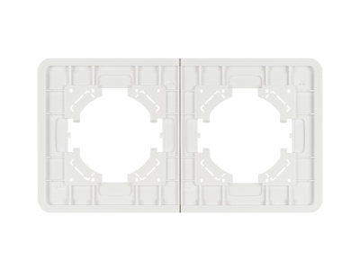 Рамка стеклянная FRM-OMALI-SFGS-2-WH