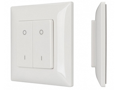 Панель SMART-P47-DIM-P-SUF (3V, 2 зоны, Knob, 2.4G)
